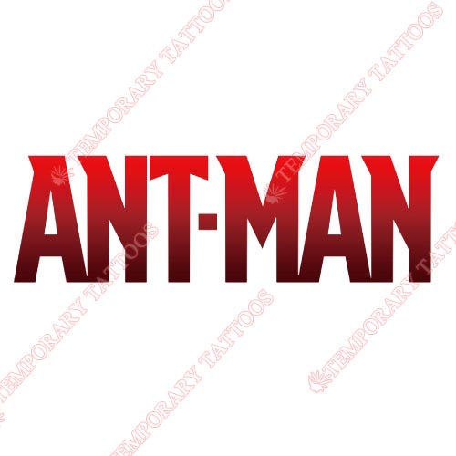 Ant Man Customize Temporary Tattoos Stickers NO.431